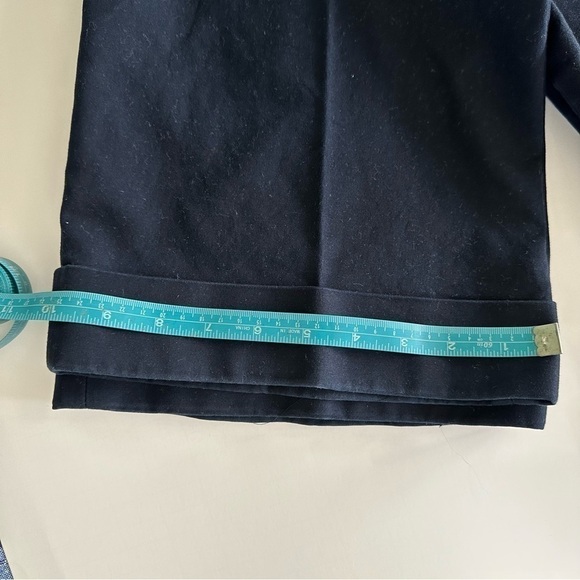 Banana Republic Navy Blue Pants Trousers Jackson Fit Wide Legs 6 - Picture 8 of 9